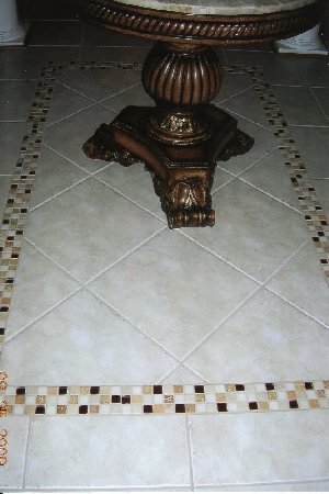 Custom Tile Work By Ramsay and Son Construction